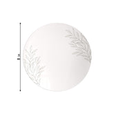 8 In. Aleh Design Plastic Plates | 40 Count